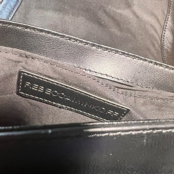 Rebecca Minkoff Aster Saddle Bag Black - Picture 6 of 7